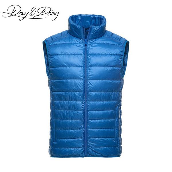 men's vests davydaisy waistcoat men early winter ultralight stand collar duck down padded warm vest sleeveless coat dct-178, Black;white
men's vests davydaisy waistcoat men early winter ultralight stand collar duck down padded warm vest sleeveless coat dct-178, Black;white