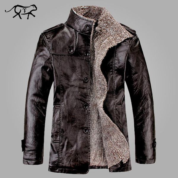 2021 new brand pu leather jacket men winter jackets and coats thickening wool windbreak warm jaquetas de couro coat plus size3xl, Black 
2021 new brand pu leather jacket men winter jackets and coats thickening wool windbreak warm jaquetas de couro coat plus size3xl, Black