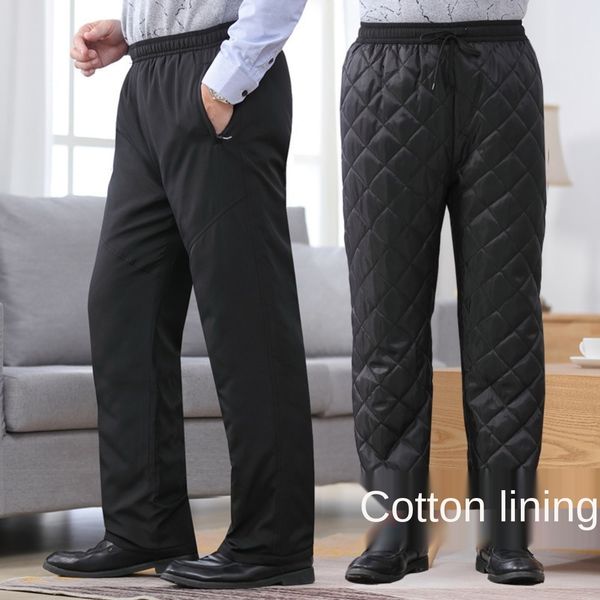 new winter plush thickened for trousers warm cotton middle-aged and elderly men's winter clothes loose cotton pants for the elderly war, Blue
new winter plush thickened for trousers warm cotton middle-aged and elderly men's winter clothes loose cotton pants for the elderly war, Blue