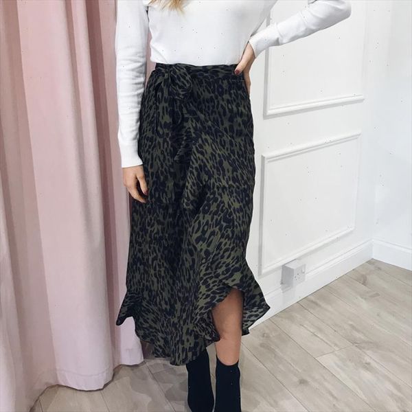 women midi skirts bandage belt leopard print skirts leopard print split evening party summer casual loose long skirt femme, Black
women midi skirts bandage belt leopard print skirts leopard print split evening party summer casual loose long skirt femme, Black