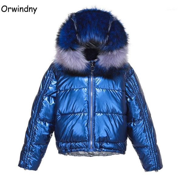 women's down & parkas winter jacket women glossy female jackets waterproof short wadded coat cotton padded warm large fur collar orwind, Black
women's down & parkas winter jacket women glossy female jackets waterproof short wadded coat cotton padded warm large fur collar orwind, Black