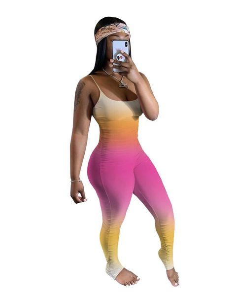gradient stacked leggings jumpsuit women summer 2021 fitness spaghetti strap backless camouflage ruched sweatpants rompers, Black;white
gradient stacked leggings jumpsuit women summer 2021 fitness spaghetti strap backless camouflage ruched sweatpants rompers, Black;white