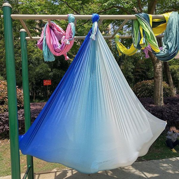resistance bands 5/6/7 m long aerial silks nylon yoga hammock belt flying swing trapeze gradient color mixed1
resistance bands 5/6/7 m long aerial silks nylon yoga hammock belt flying swing trapeze gradient color mixed1