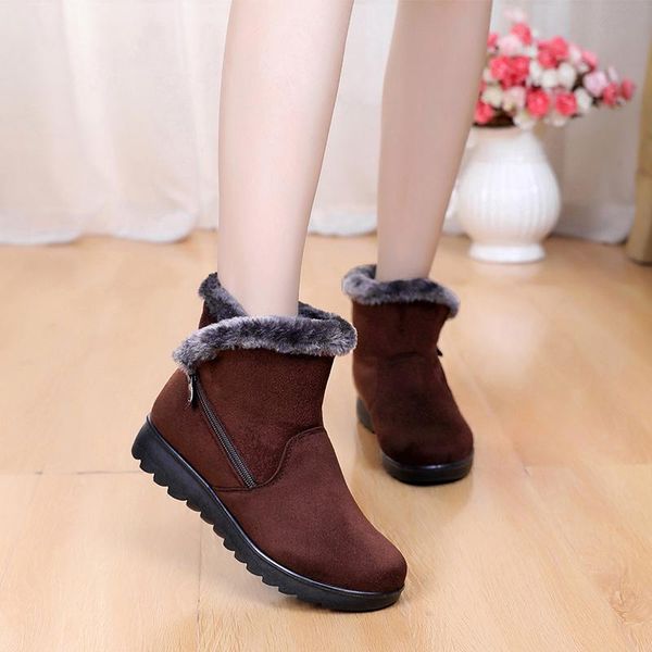 snow women 2020 boots warm short fur plush winter ankle boot plus size platform ladies suede zip shoes thicken comfort botas, Black
snow women 2020 boots warm short fur plush winter ankle boot plus size platform ladies suede zip shoes thicken comfort botas, Black
