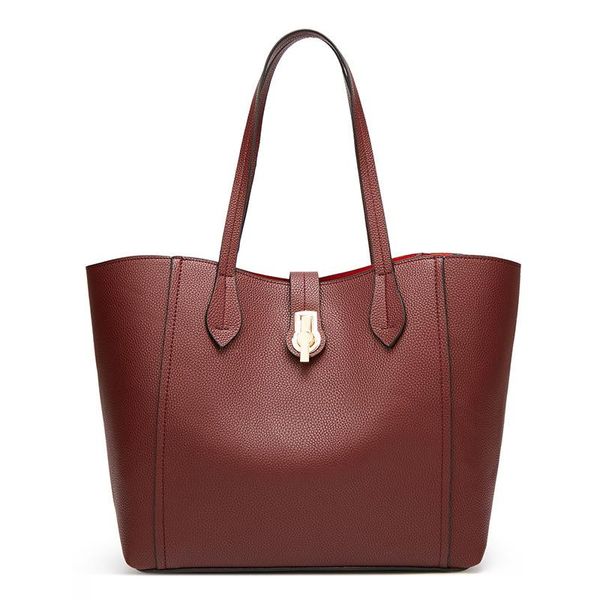 solid leather large capacity handbags tote women fashion shoulder bags simple trendy daily ladies bucket commuting bags
solid leather large capacity handbags tote women fashion shoulder bags simple trendy daily ladies bucket commuting bags