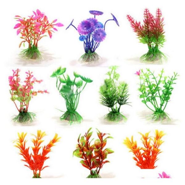 10pcs/lot small multri-color artificial plants aquarium water plants landscape ornament plastic grass plant fish tank decoration decor gnwd
10pcs/lot small multri-color artificial plants aquarium water plants landscape ornament plastic grass plant fish tank decoration decor gnwd