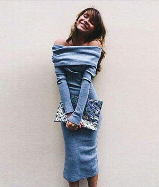 2020 popular fashion new style for autumn and winter off-shoulder long sleeve slim-fit hip nightclub dress1, Black;gray
2020 popular fashion new style for autumn and winter off-shoulder long sleeve slim-fit hip nightclub dress1, Black;gray