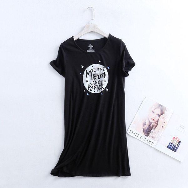 brand designer homewear women casual cartoon nightgown ladies 100%cotton nightdress female round collar plus size sleep dress, Black;red
brand designer homewear women casual cartoon nightgown ladies 100%cotton nightdress female round collar plus size sleep dress, Black;red