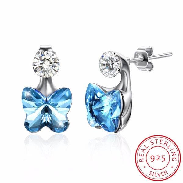 stud lekani crystal from s925 sterling silver jewelry earrings women earring butterfly shape austrian rhinestone, Golden;silver
stud lekani crystal from s925 sterling silver jewelry earrings women earring butterfly shape austrian rhinestone, Golden;silver