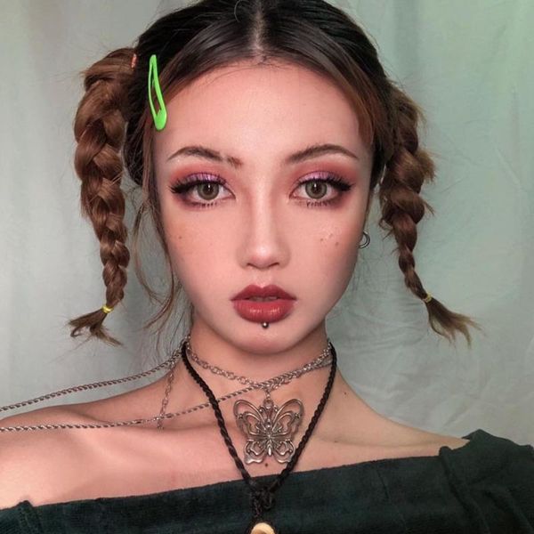 chokers vintage harajuku hollow cute animal butterfly clavicle chain jewelry for women egirl streetwear short necklaces charms bijoux, Golden;silver
chokers vintage harajuku hollow cute animal butterfly clavicle chain jewelry for women egirl streetwear short necklaces charms bijoux, Golden;silver