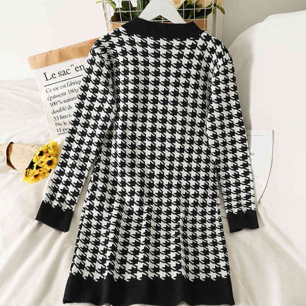Chic Elegant Dress Woman Autumn Winter Color Contrast O-neck Long-sleeve Plaid All-match Short Knit Bag Hip Dresses, Black;gray
Chic Elegant Dress Woman Autumn Winter Color Contrast O-neck Long-sleeve Plaid All-match Short Knit Bag Hip Dresses, Black;gray