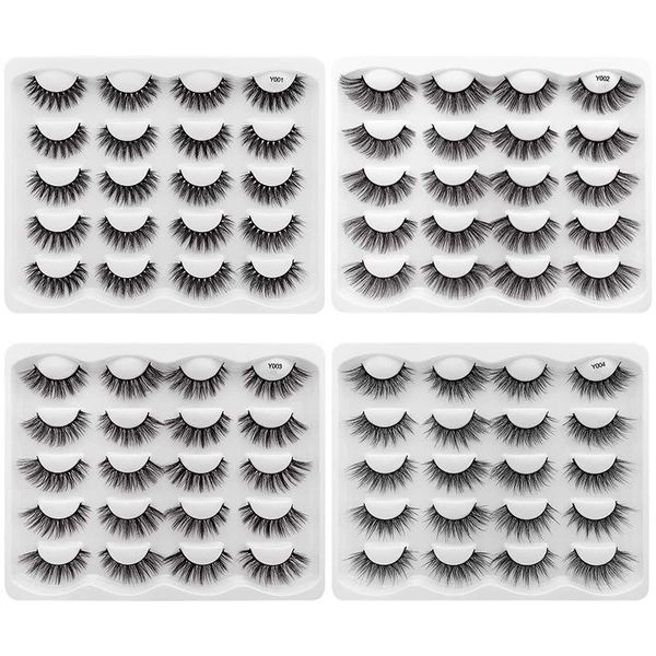 false eyelashes 10 pairs 3d mink lashes natural dramatic volume fake makeup eyelash extension silk
false eyelashes 10 pairs 3d mink lashes natural dramatic volume fake makeup eyelash extension silk