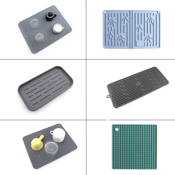 draining bar mat silicone water filter cushion kitchen pot bowl tray heat proof mat cup multi-function draining
draining bar mat silicone water filter cushion kitchen pot bowl tray heat proof mat cup multi-function draining