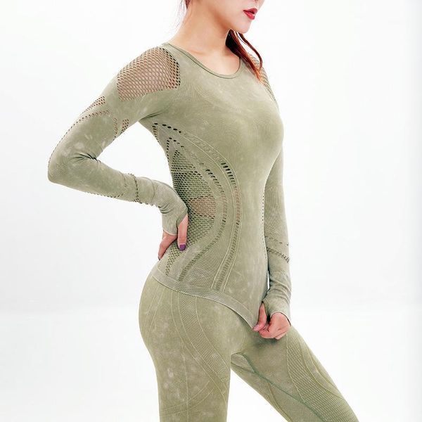 yoga outfits seamless women shirt running sports fitness leisure long-sleeved camouflage tights workout clothes femme1, White;red
yoga outfits seamless women shirt running sports fitness leisure long-sleeved camouflage tights workout clothes femme1, White;red