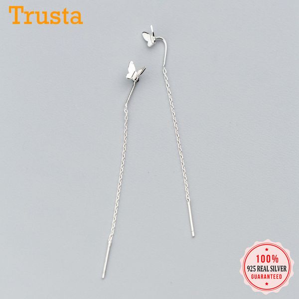 2019 fashion 100% 925 sterling silver stud earrings little linked 6.8cm drop stick girls friends gift, Golden;silver
2019 fashion 100% 925 sterling silver stud earrings little linked 6.8cm drop stick girls friends gift, Golden;silver