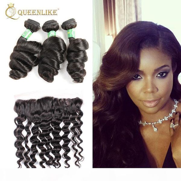 unprocessed brazilian virgin human 3 hair bundles with 13x4 lace frontal closure loose wave 1b color wedding soft smooth queenlike 7a, Black;brown
unprocessed brazilian virgin human 3 hair bundles with 13x4 lace frontal closure loose wave 1b color wedding soft smooth queenlike 7a, Black;brown