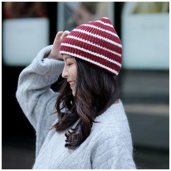 striped fall hats for women 2020 beanie winter soft warm knitted hats for women skullies beanies girls ladies casual cap hat, Blue;gray
striped fall hats for women 2020 beanie winter soft warm knitted hats for women skullies beanies girls ladies casual cap hat, Blue;gray