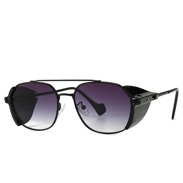 fashion eyeglasses brand beam double retro round uv400 metal men sunglasses sun women glasses gradient lens punk design mcblk, White;black
fashion eyeglasses brand beam double retro round uv400 metal men sunglasses sun women glasses gradient lens punk design mcblk, White;black