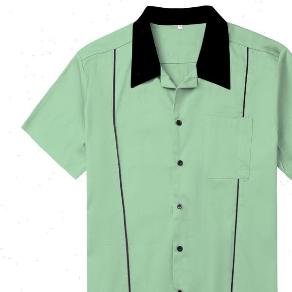 rockabilly mens bowling shirt vintage short sleeve punk rave shirt mens hip hop men camisa masculina chemise bowling homme l xxl, White;black
rockabilly mens bowling shirt vintage short sleeve punk rave shirt mens hip hop men camisa masculina chemise bowling homme l xxl, White;black