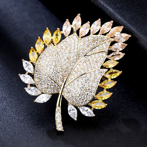 унисекс pins броши желтое золото гальваническим bling cz лист брошь pin мужчины женщины для венчания партии славного подарка, Gray
унисекс pins броши желтое золото гальваническим bling cz лист брошь pin мужчины женщины для венчания партии славного подарка, Gray