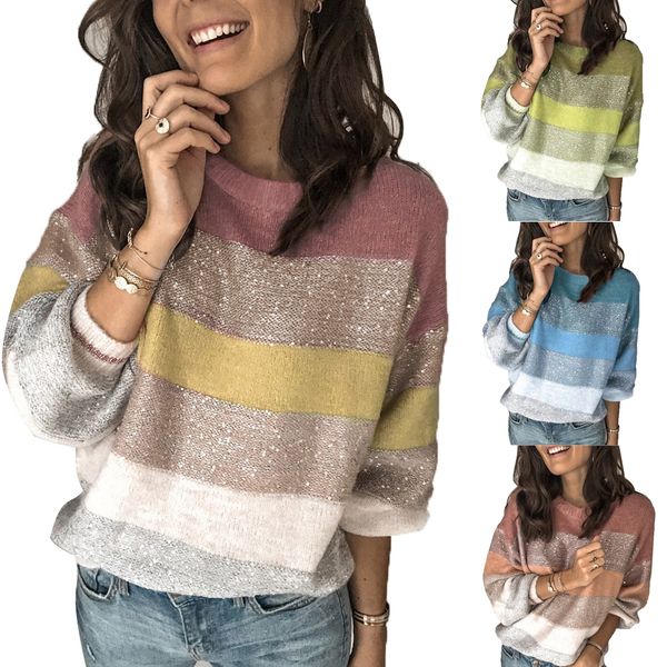 women autumn winter sweater fashion o-neck long sleeves pullover for ladies knitted jumpers loose casual sweaters kg-247, White;black
women autumn winter sweater fashion o-neck long sleeves pullover for ladies knitted jumpers loose casual sweaters kg-247, White;black
