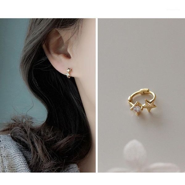 two-color elegant women's ear clip cartilaginous punk c-shaped cross clip on the earring round earring without a perforated earr1, Golden;silver
two-color elegant women's ear clip cartilaginous punk c-shaped cross clip on the earring round earring without a perforated earr1, Golden;silver