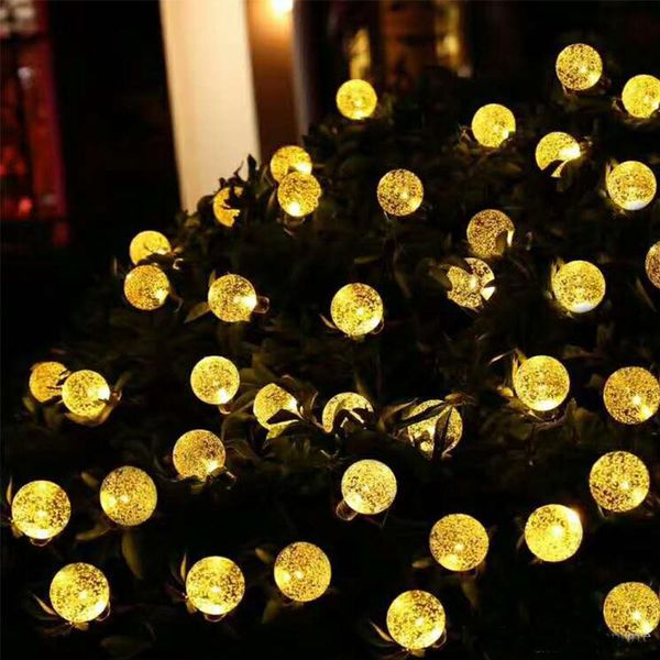 solar powered led string lights 30 bulbs waterproof crystal ball christmas string camping garden holiday party 8 modes 6.5m christmas orname
solar powered led string lights 30 bulbs waterproof crystal ball christmas string camping garden holiday party 8 modes 6.5m christmas orname