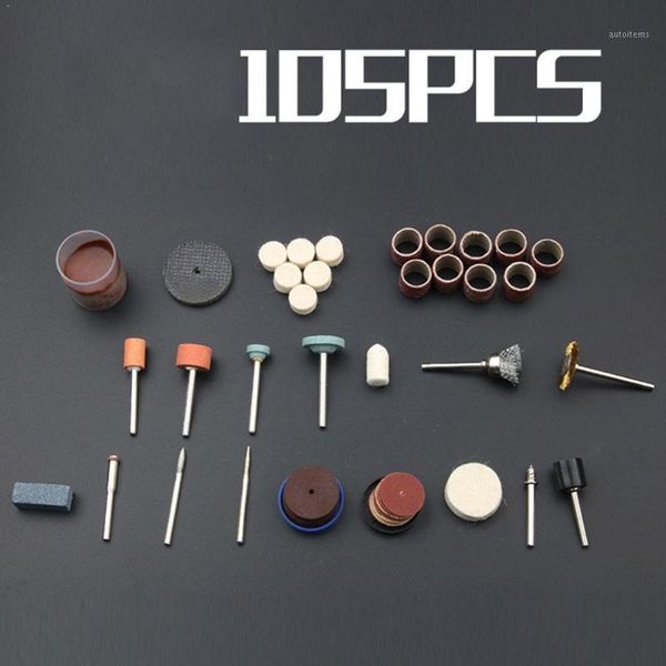 105 pcs rotary power tool set mini drill kit sanding polishing accessory cutting bowlder grinding tools bit polish tool jad f2s71
105 pcs rotary power tool set mini drill kit sanding polishing accessory cutting bowlder grinding tools bit polish tool jad f2s71
