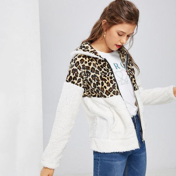 winter coat women 2020 fashion fleece jacket hoodies women coat long sleeve female zipper patchwork jacket clothes, Black;brown
winter coat women 2020 fashion fleece jacket hoodies women coat long sleeve female zipper patchwork jacket clothes, Black;brown