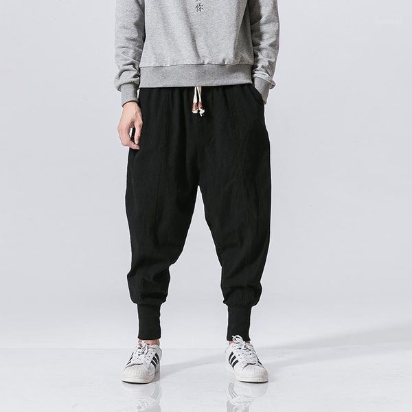 japanese cotton flaxen trousers ankle banded pants men loose harem chinese style large bloomers linen knickerbockers1, Black
japanese cotton flaxen trousers ankle banded pants men loose harem chinese style large bloomers linen knickerbockers1, Black