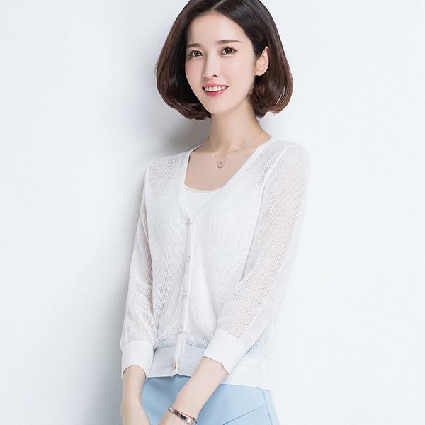hollow crochet sweater cardigan women's thin style with ice silk summer short coat short coat sunscreen mesh cover up i49rj, White;black
hollow crochet sweater cardigan women's thin style with ice silk summer short coat short coat sunscreen mesh cover up i49rj, White;black