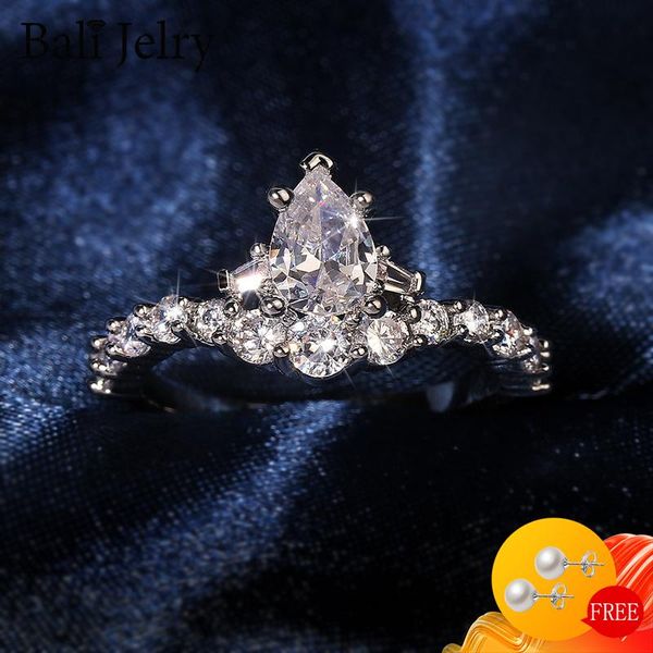 cluster rings balijelry fashion ring 925 silver jewelry water drop shape zircon gemstones finger for women wedding engagement accessories, Golden;silver
cluster rings balijelry fashion ring 925 silver jewelry water drop shape zircon gemstones finger for women wedding engagement accessories, Golden;silver