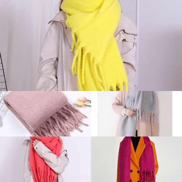 8jynu za family's new warm thickened warm mohair scarf for women's shawl str imitation cashmere scarf in autumn and winter, Blue;black
8jynu za family's new warm thickened warm mohair scarf for women's shawl str imitation cashmere scarf in autumn and winter, Blue;black
