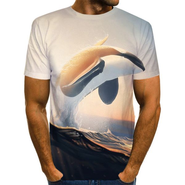 male 3d tshirts print t cartoon shirts men summer leaping dolphins sea sunset tees casual funny streetwear kg-237, White;black
male 3d tshirts print t cartoon shirts men summer leaping dolphins sea sunset tees casual funny streetwear kg-237, White;black