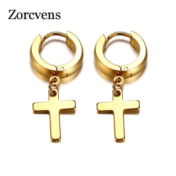 dangle & chandelier zorcvens cross earrings for women men gold color stainless steel men's drop religious jewelry, Silver
dangle & chandelier zorcvens cross earrings for women men gold color stainless steel men's drop religious jewelry, Silver