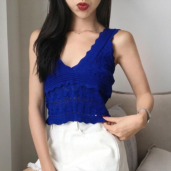 womens 3 color summer casual woman tank korean style hollow out v neck female girl tank party club wearing, White
womens 3 color summer casual woman tank korean style hollow out v neck female girl tank party club wearing, White