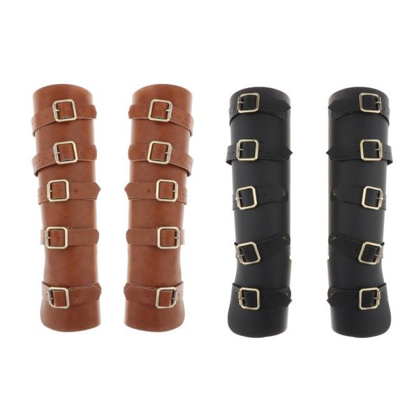 adults faux leather arm guards - medieval belt leather buckle bracers, Black;gray
adults faux leather arm guards - medieval belt leather buckle bracers, Black;gray