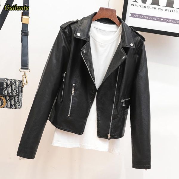guilantu ladies leathr jacket women spring autumn turn-down collar zipper biker motorcycle coat female punk streetwear jackets, Black
guilantu ladies leathr jacket women spring autumn turn-down collar zipper biker motorcycle coat female punk streetwear jackets, Black