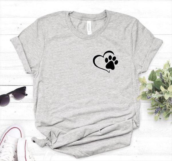 paw heart pocket dog cat women tshirt cotton casual funny t shirt for lady girl tee hipster drop ship na 353, White
paw heart pocket dog cat women tshirt cotton casual funny t shirt for lady girl tee hipster drop ship na 353, White