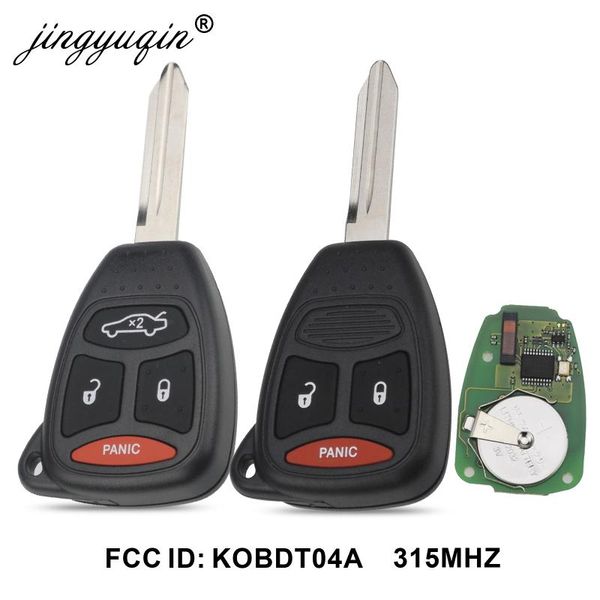 jingyuqin 10x 315mhz kobdt04a remote key fob control for dodge dakota durango charger fit grand 300 3/4b
jingyuqin 10x 315mhz kobdt04a remote key fob control for dodge dakota durango charger fit grand 300 3/4b