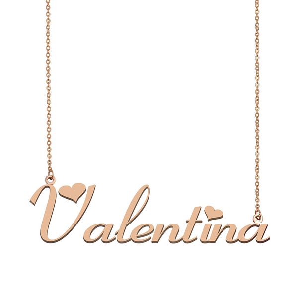 valentina name necklace custom nameplate pendant for women girls birthday gift kids friends jewelry 18k gold plated stainless steel, Silver
valentina name necklace custom nameplate pendant for women girls birthday gift kids friends jewelry 18k gold plated stainless steel, Silver