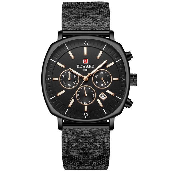 reward watches rd82026m mens wristwatch stainless steel classic ultra-thin square case clock waterproof quartz watch men wristwatches reloj, Slivery;brown
reward watches rd82026m mens wristwatch stainless steel classic ultra-thin square case clock waterproof quartz watch men wristwatches reloj, Slivery;brown