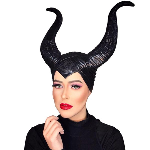 девушки maleficent horns hat королева cosplay головной убор женщин хэллоуин костюмы аниме witch headdress партии реквизит
девушки maleficent horns hat королева cosplay головной убор женщин хэллоуин костюмы аниме witch headdress партии реквизит
