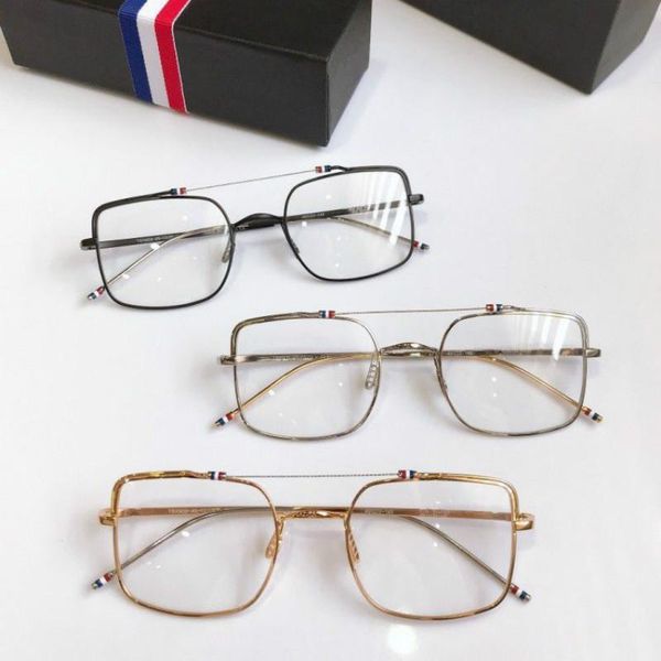thom brand men glasses frame tbx909 women eyeglasses alloy prescription myopia computer eyewear oculos de grau, Black
thom brand men glasses frame tbx909 women eyeglasses alloy prescription myopia computer eyewear oculos de grau, Black