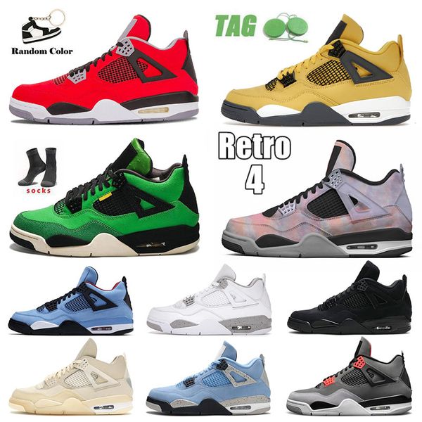 2022 new arrival jumpman 4 4s iv mens womens basketball shoes black cat red thunder infrared manila cactus jack university blue designer sne
2022 new arrival jumpman 4 4s iv mens womens basketball shoes black cat red thunder infrared manila cactus jack university blue designer sne