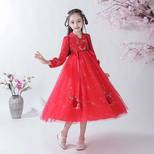winter autumn and children's 2020 ancient clothing chine costume girls' performance long sve drs princs gauze skirt n4ty, Red;yellow
winter autumn and children's 2020 ancient clothing chine costume girls' performance long sve drs princs gauze skirt n4ty, Red;yellow
