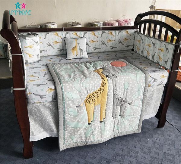 bedding sets cotton baby set cartoon cute giraffe stereo embroidery bed sheet quilt pillow breathable soft bumpers
bedding sets cotton baby set cartoon cute giraffe stereo embroidery bed sheet quilt pillow breathable soft bumpers