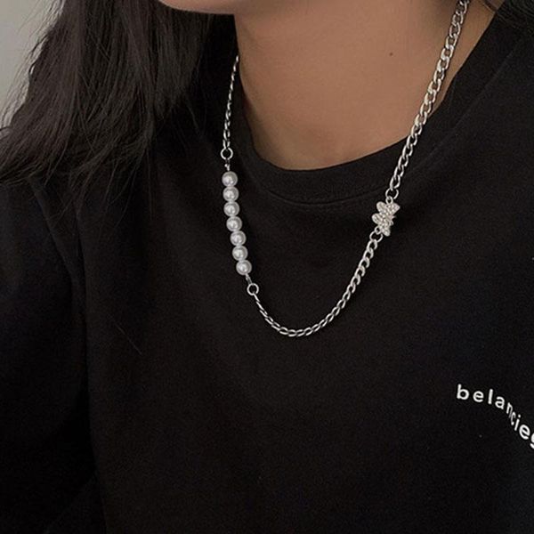 korean style pearl butterfly choker necklaces for women clavicle chain necklace female jewelry accessories collares kpop, Silver
korean style pearl butterfly choker necklaces for women clavicle chain necklace female jewelry accessories collares kpop, Silver