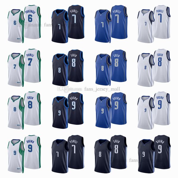 printed city basketball jerseys kristaps 6 porzingis dwight 7 powell josh 8 green moses 9 brown jersey color white blue black, Black;red
printed city basketball jerseys kristaps 6 porzingis dwight 7 powell josh 8 green moses 9 brown jersey color white blue black, Black;red