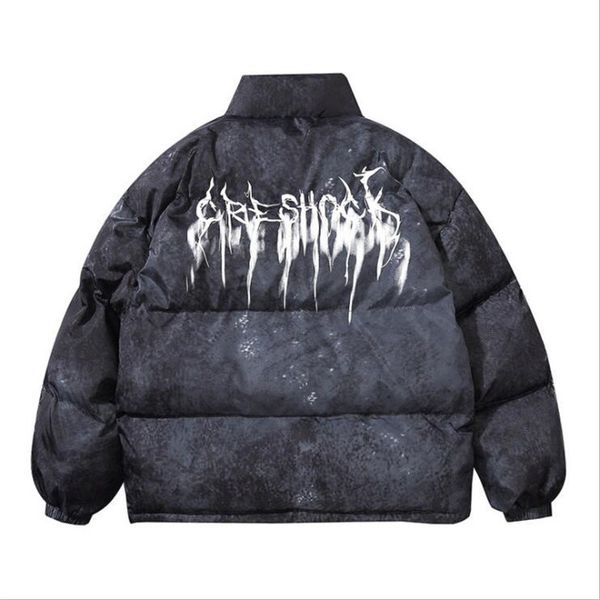 puffer jacket 2021 men hip hop oversize padded jacket coat streetwear tie dye graffiti jacket parka cotton harajuku winter jacke, Black
puffer jacket 2021 men hip hop oversize padded jacket coat streetwear tie dye graffiti jacket parka cotton harajuku winter jacke, Black